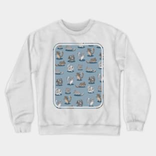 Chinchilla Pattern Crewneck Sweatshirt